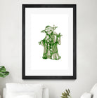 Yoda by Octavian Mihai Mielu on GIANT ART - green digital painting