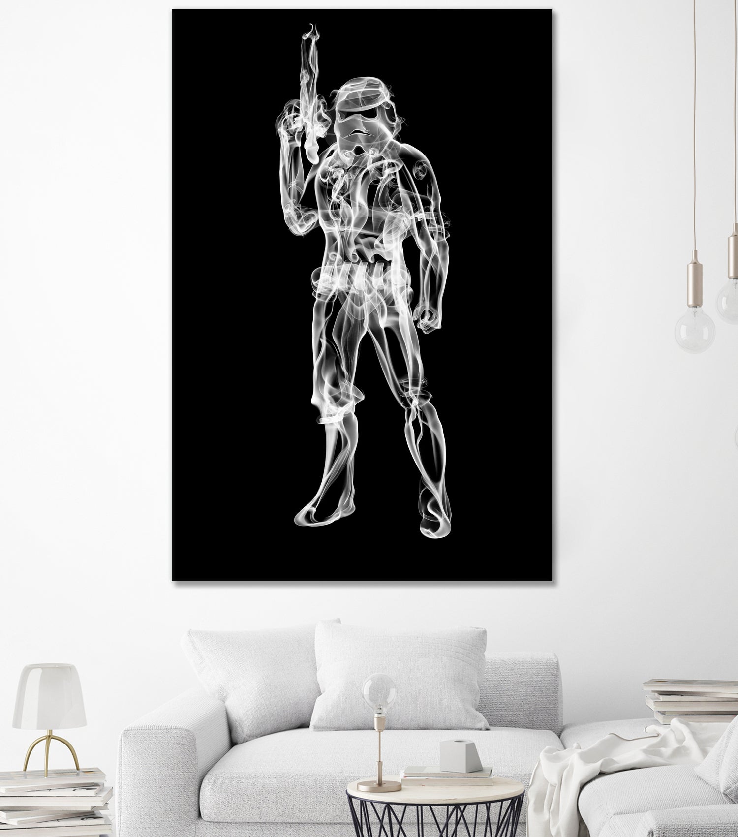 Storm Trooper by Octavian Mihai Mielu on GIANT ART - black digital painting