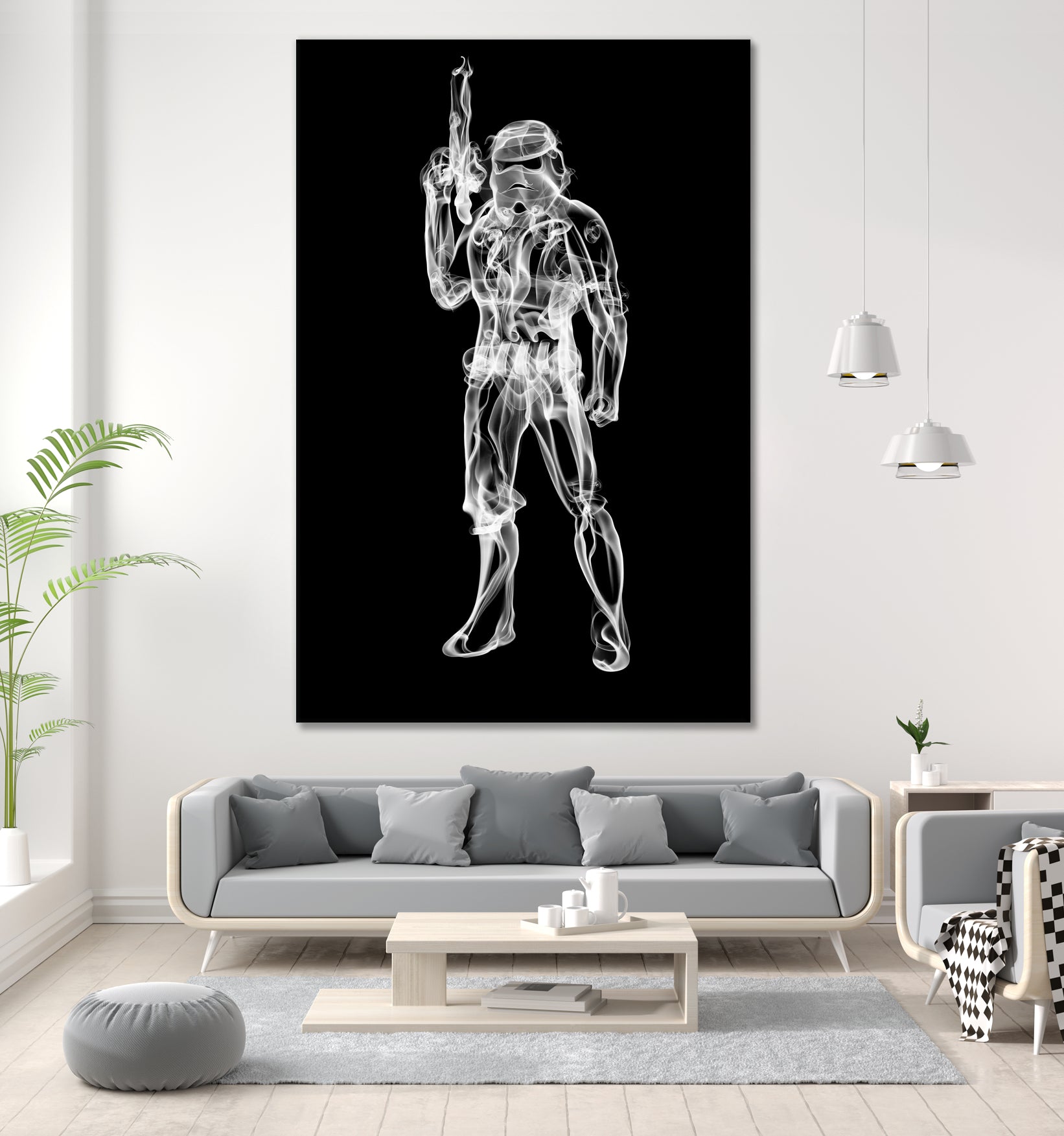 Storm Trooper by Octavian Mihai Mielu on GIANT ART - black digital painting