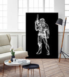 Storm Trooper by Octavian Mihai Mielu on GIANT ART - black digital painting