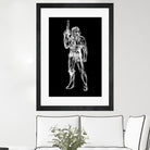 Storm Trooper by Octavian Mihai Mielu on GIANT ART - black digital painting