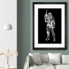 Storm Trooper by Octavian Mihai Mielu on GIANT ART - black digital painting