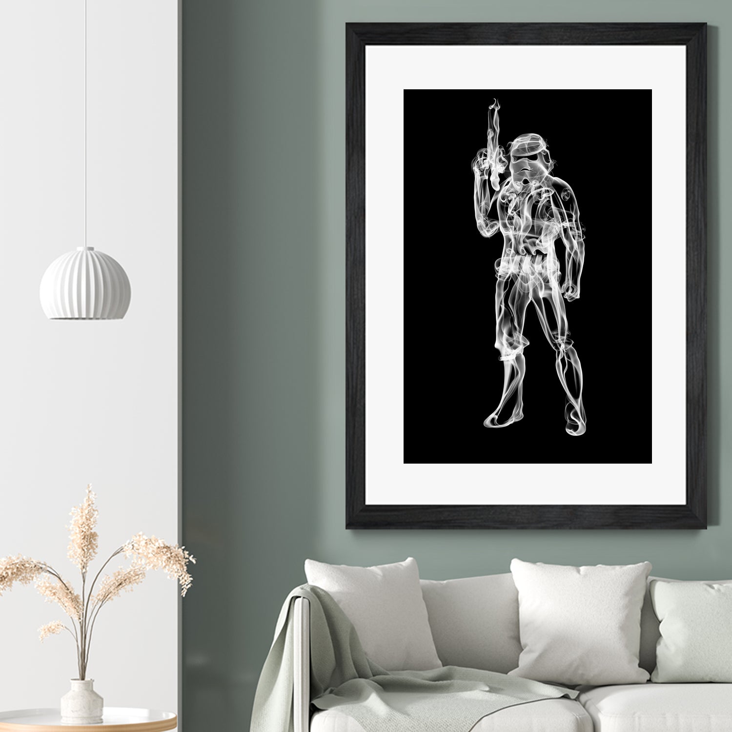 Storm Trooper by Octavian Mihai Mielu on GIANT ART - black digital painting