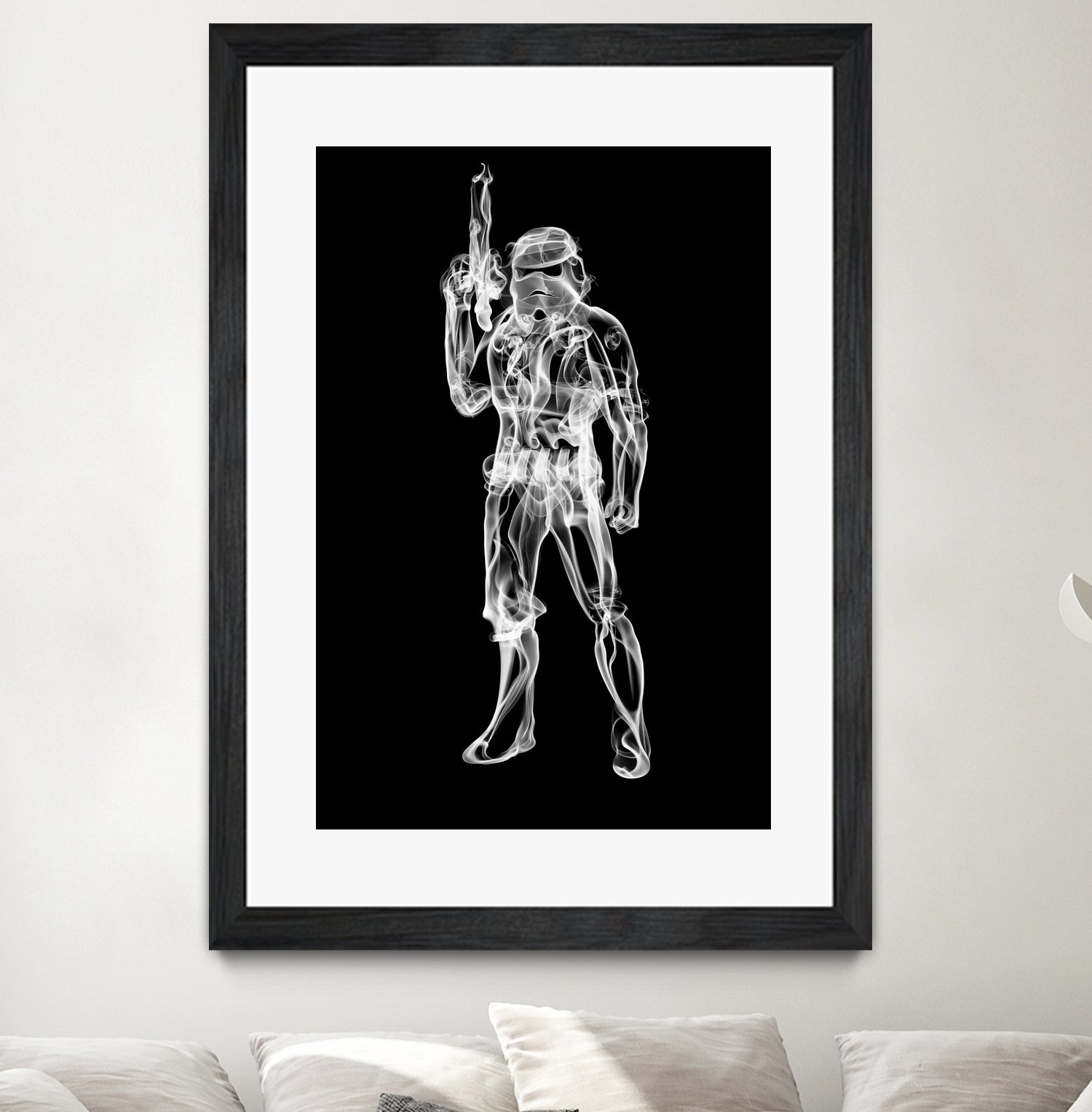 Storm Trooper by Octavian Mihai Mielu on GIANT ART - black digital painting