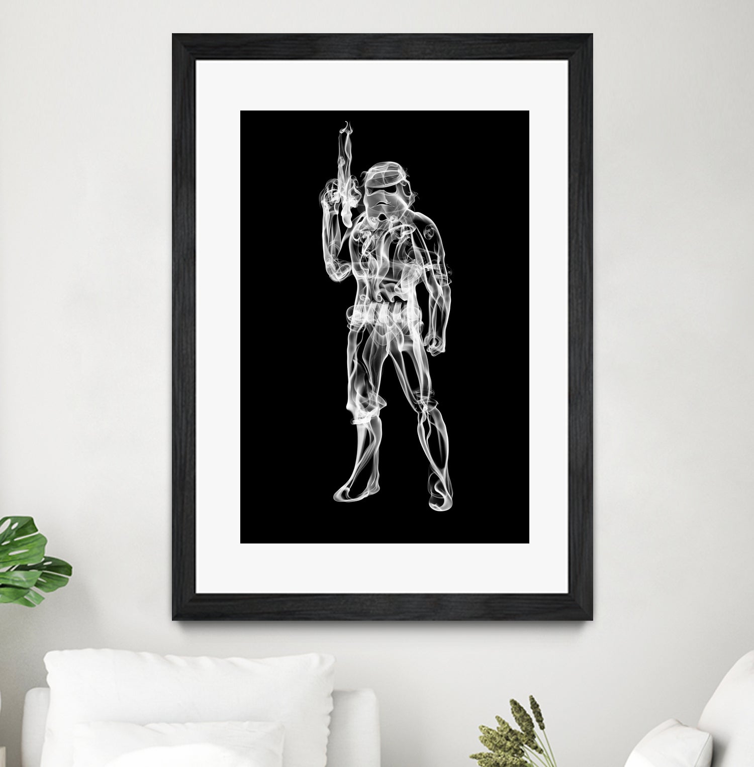 Storm Trooper by Octavian Mihai Mielu on GIANT ART - black digital painting