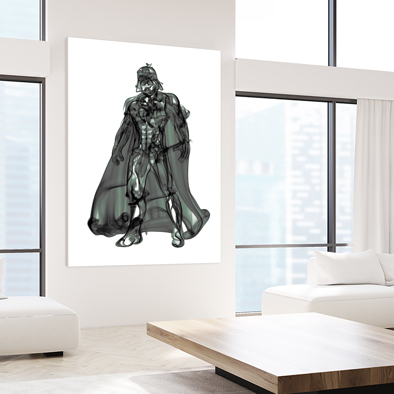 Darth Vader by Octavian Mihai Mielu on GIANT ART - black digital painting