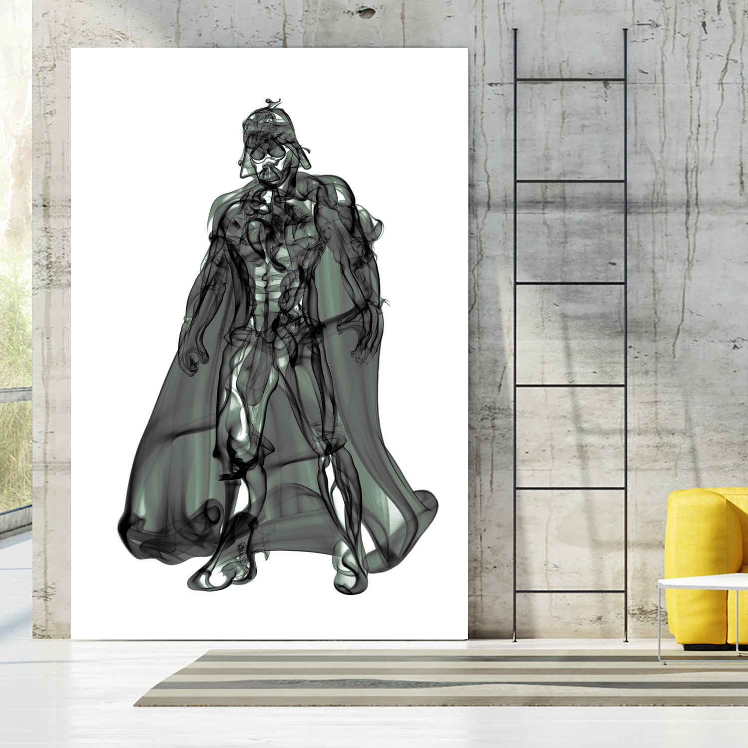 Darth Vader by Octavian Mihai Mielu on GIANT ART - black digital painting