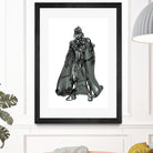 Darth Vader by Octavian Mihai Mielu on GIANT ART - black digital painting