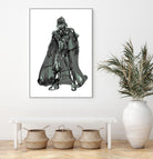 Darth Vader by Octavian Mihai Mielu on GIANT ART - black digital painting