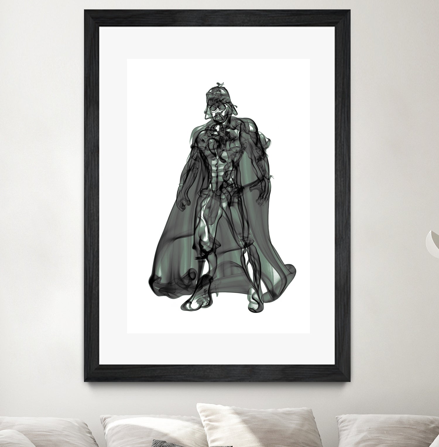 Darth Vader by Octavian Mihai Mielu on GIANT ART - black digital painting