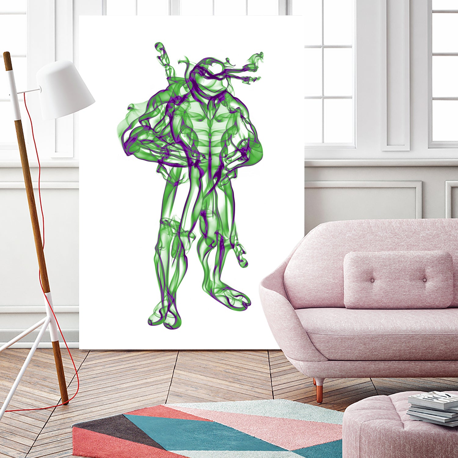 Donatello by Octavian Mihai Mielu on GIANT ART - green digital painting