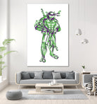 Donatello by Octavian Mihai Mielu on GIANT ART - green digital painting