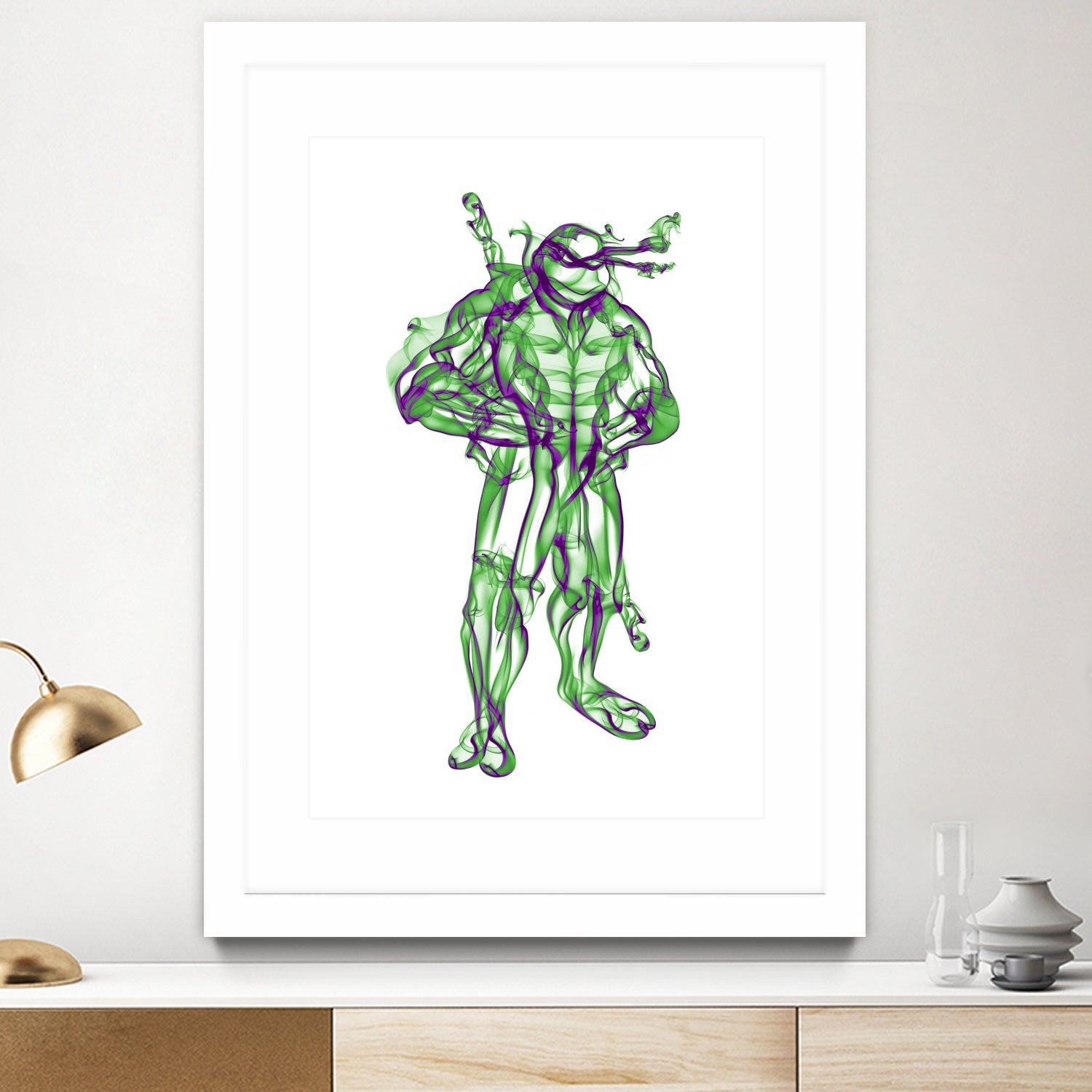 Donatello by Octavian Mihai Mielu on GIANT ART - green digital painting