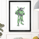 Donatello by Octavian Mihai Mielu on GIANT ART - green digital painting