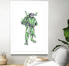 Donatello by Octavian Mihai Mielu on GIANT ART - green digital painting