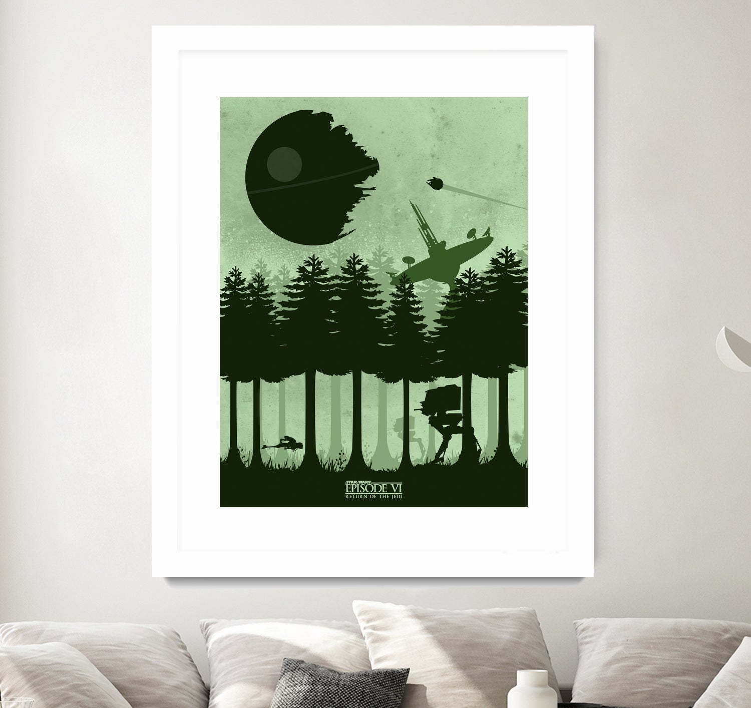 Return of the Jedi by Mateus Quandt on GIANT ART - green digital drawing