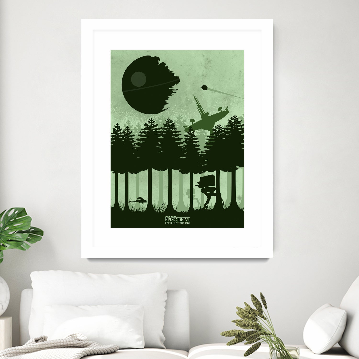 Return of the Jedi by Mateus Quandt on GIANT ART - green digital drawing