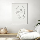 One Line Luke by Christophe Louis on GIANT ART - digital drawing