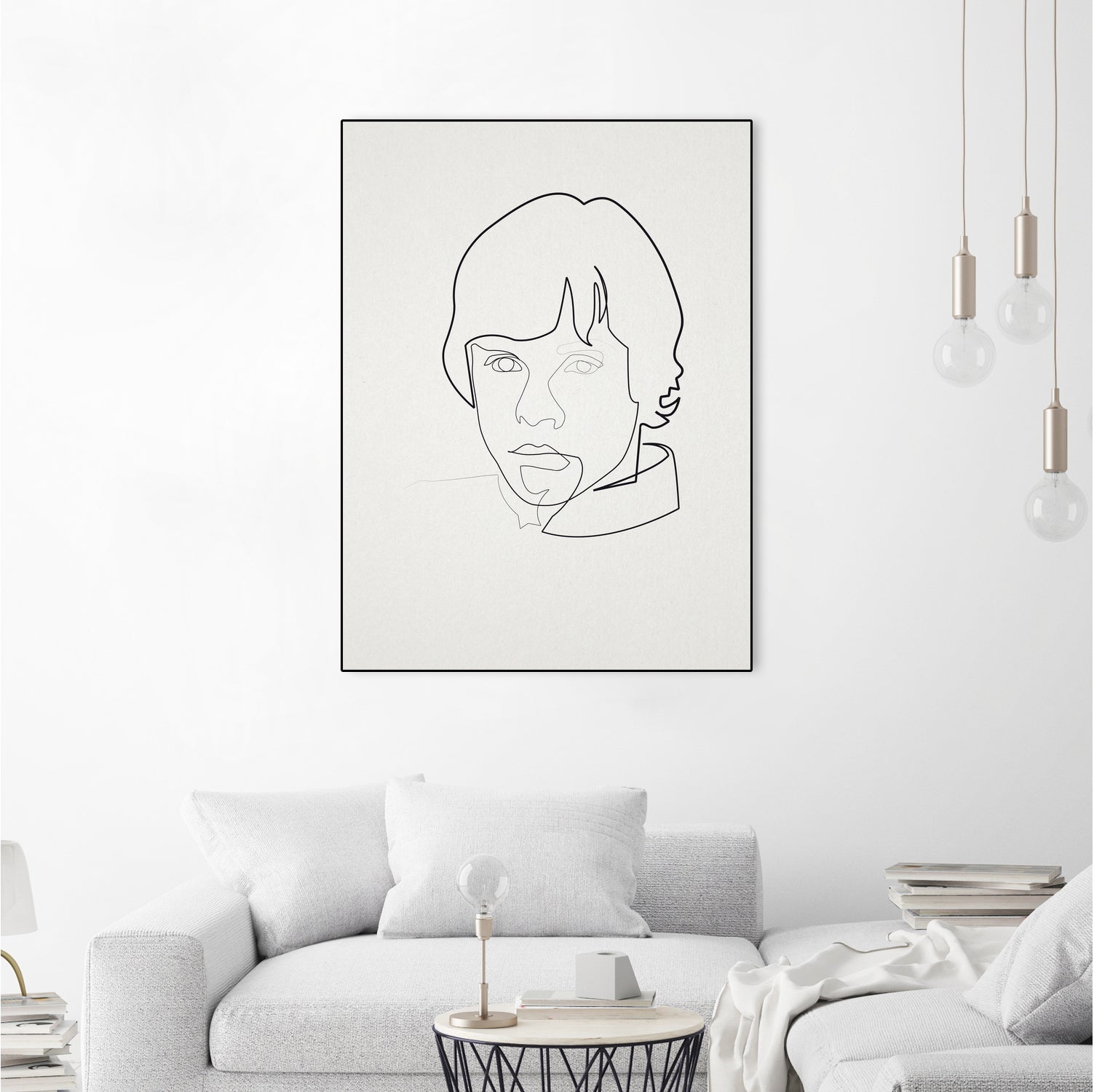 One Line Luke by Christophe Louis on GIANT ART - digital drawing