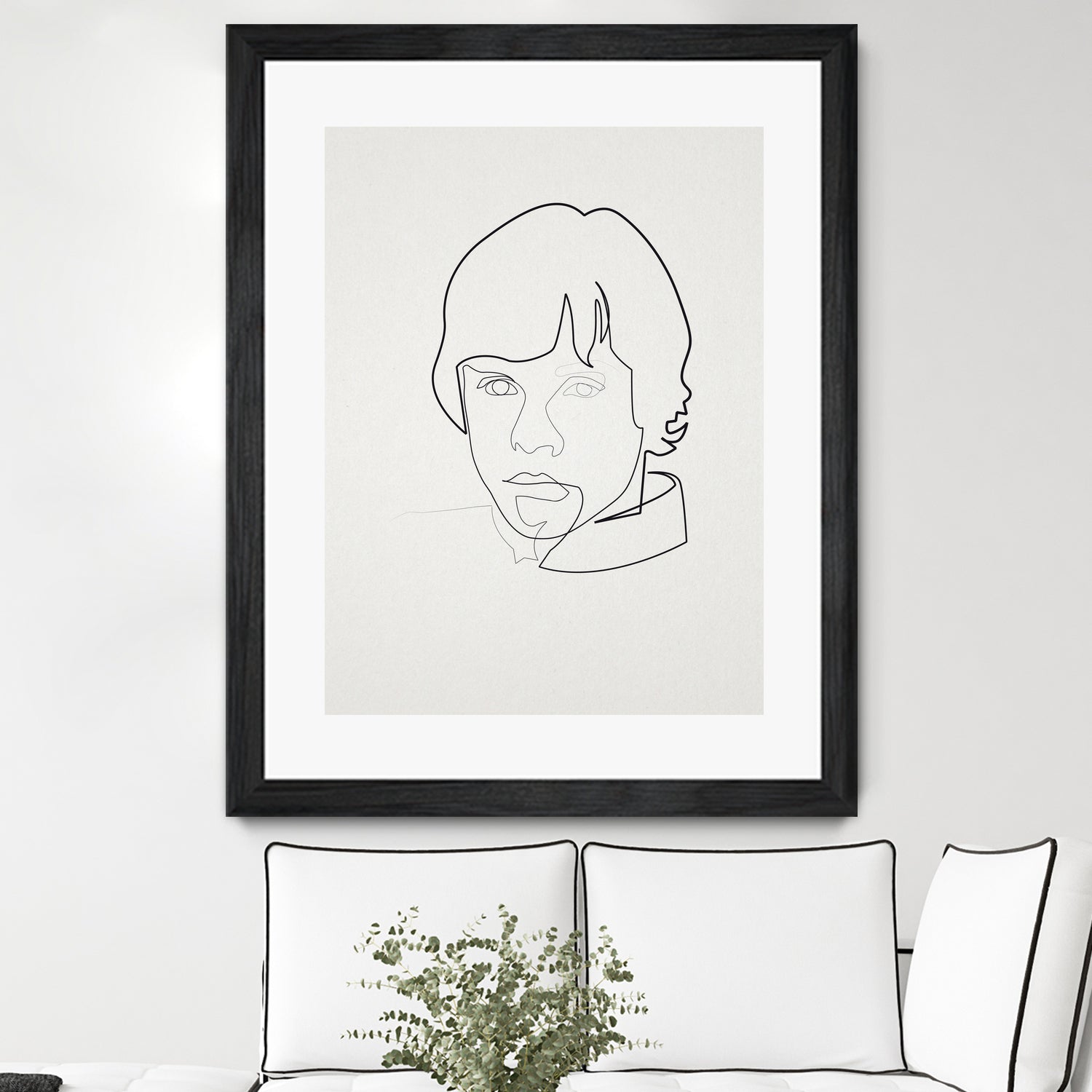 One Line Luke by Christophe Louis on GIANT ART - digital drawing