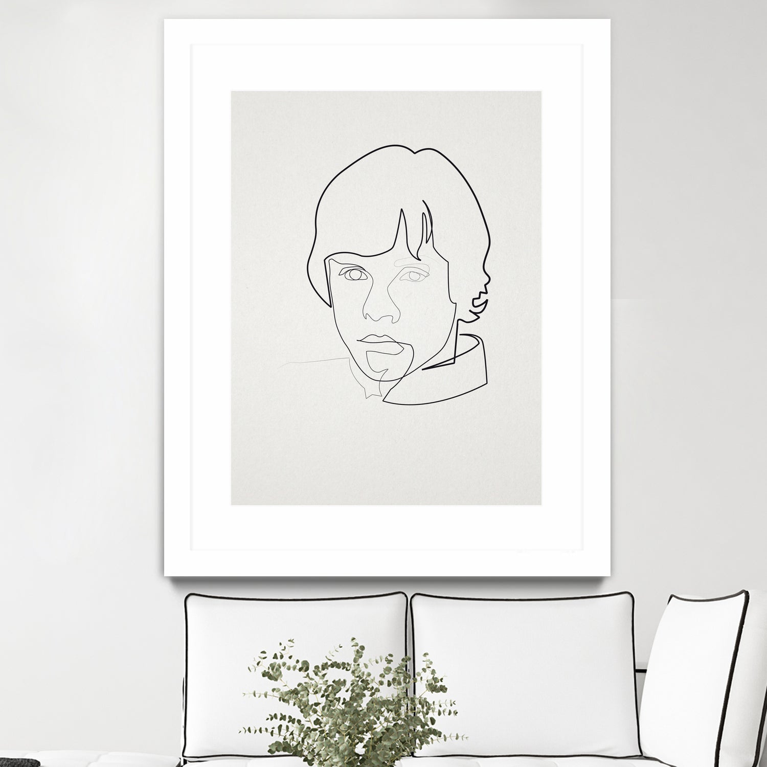 One Line Luke by Christophe Louis on GIANT ART - digital drawing