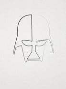 One Line Vader by Christophe Louis on GIANT ART - character design