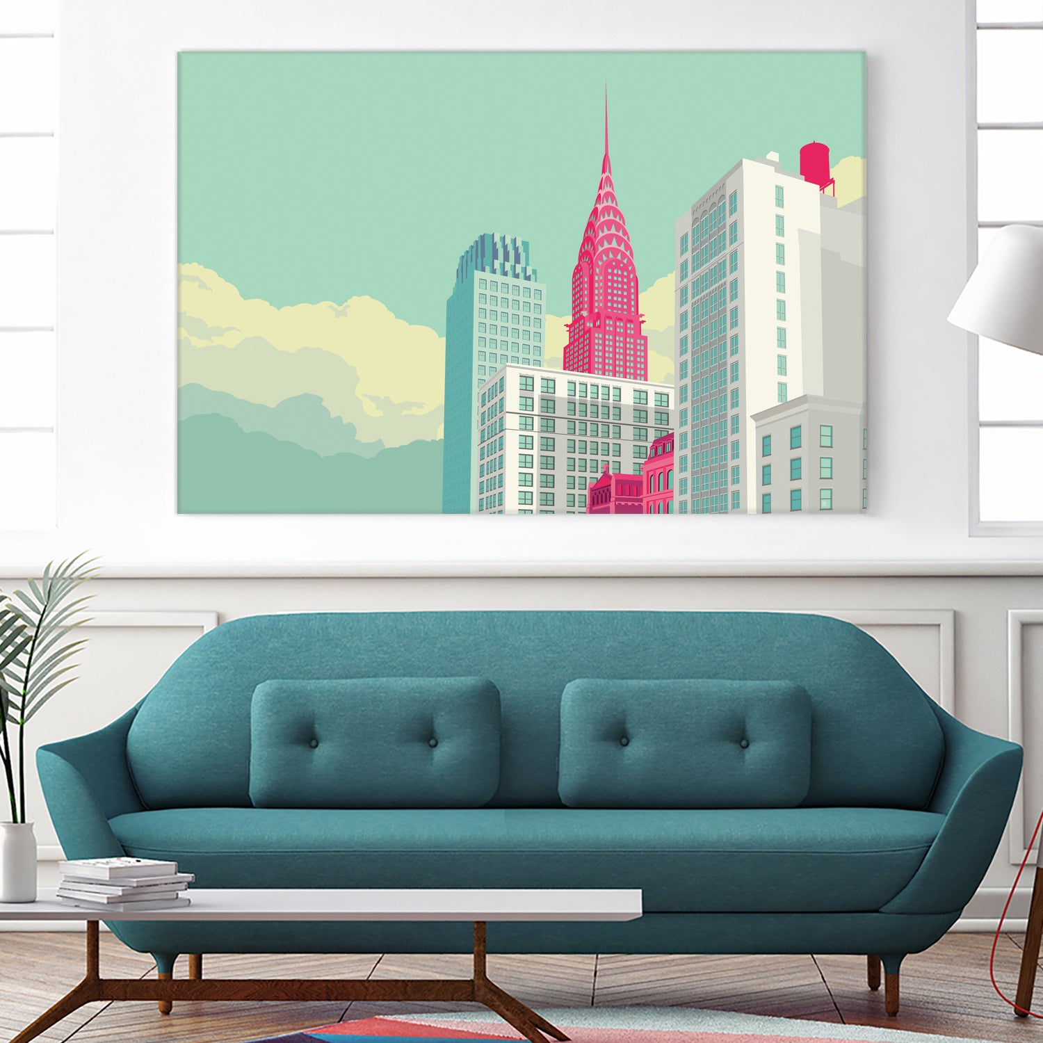 Park Avenue by Remko Heemskerk on GIANT ART - vector illustration