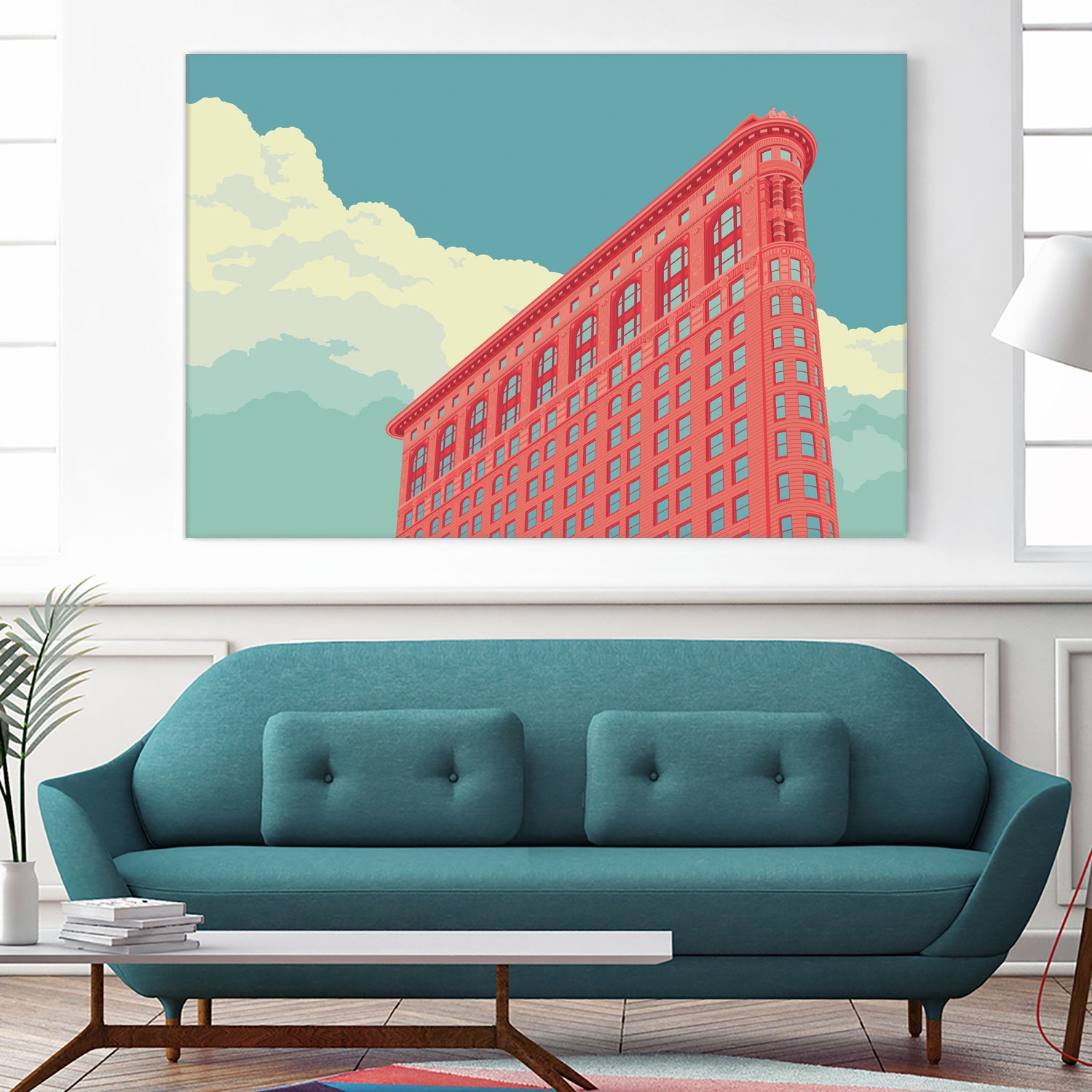 Flatiron Building by Remko Heemskerk on GIANT ART - vector illustration