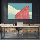 Flatiron Building by Remko Heemskerk on GIANT ART - vector illustration