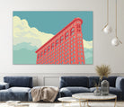 Flatiron Building by Remko Heemskerk on GIANT ART - vector illustration