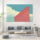 Flatiron Building by Remko Heemskerk on GIANT ART - vector illustration