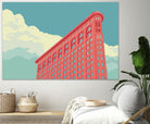 Flatiron Building by Remko Heemskerk on GIANT ART - vector illustration