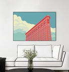 Flatiron Building by Remko Heemskerk on GIANT ART - vector illustration