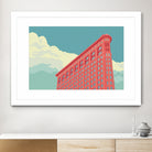 Flatiron Building by Remko Heemskerk on GIANT ART - vector illustration