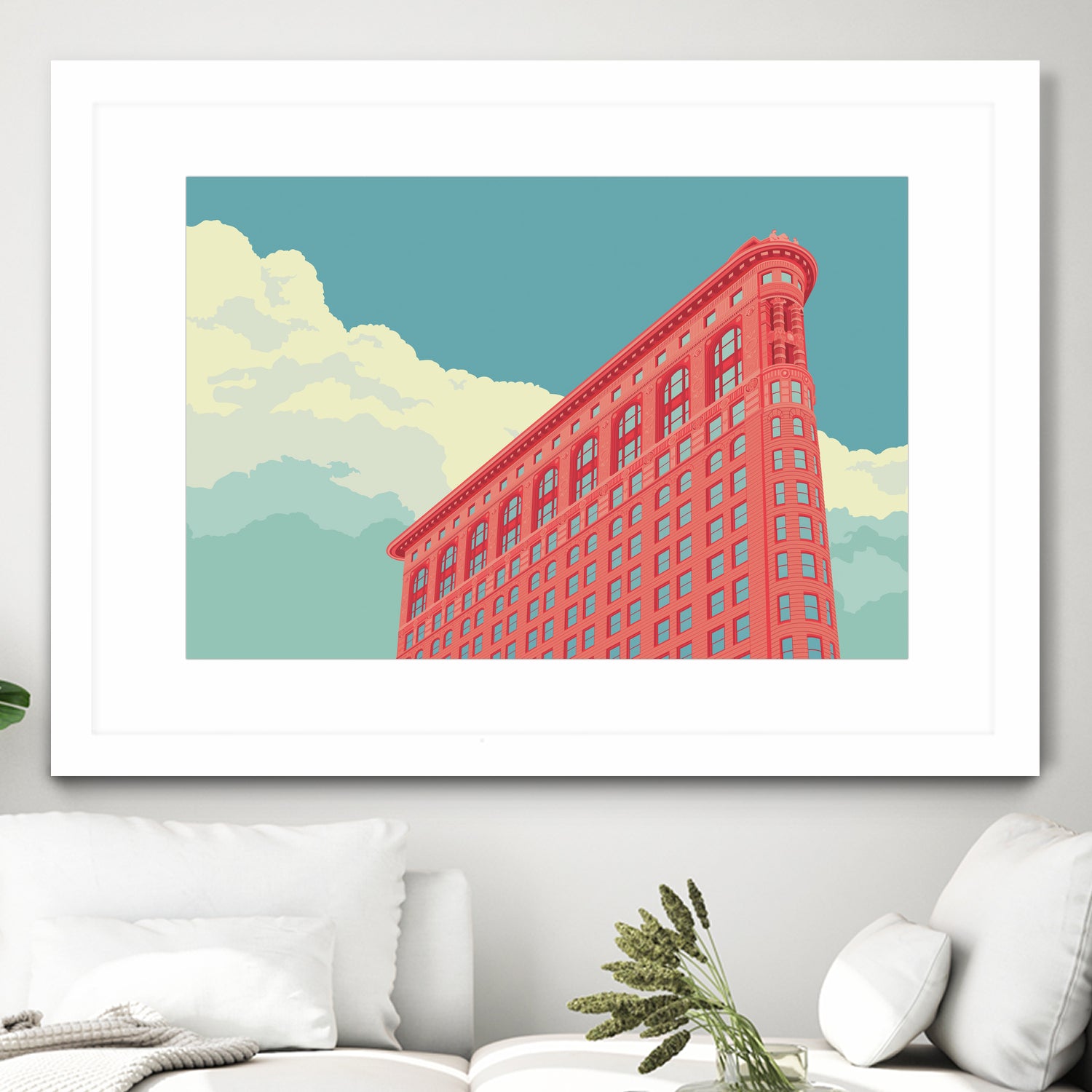 Flatiron Building by Remko Heemskerk on GIANT ART - vector illustration