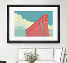 Flatiron Building by Remko Heemskerk on GIANT ART - vector illustration