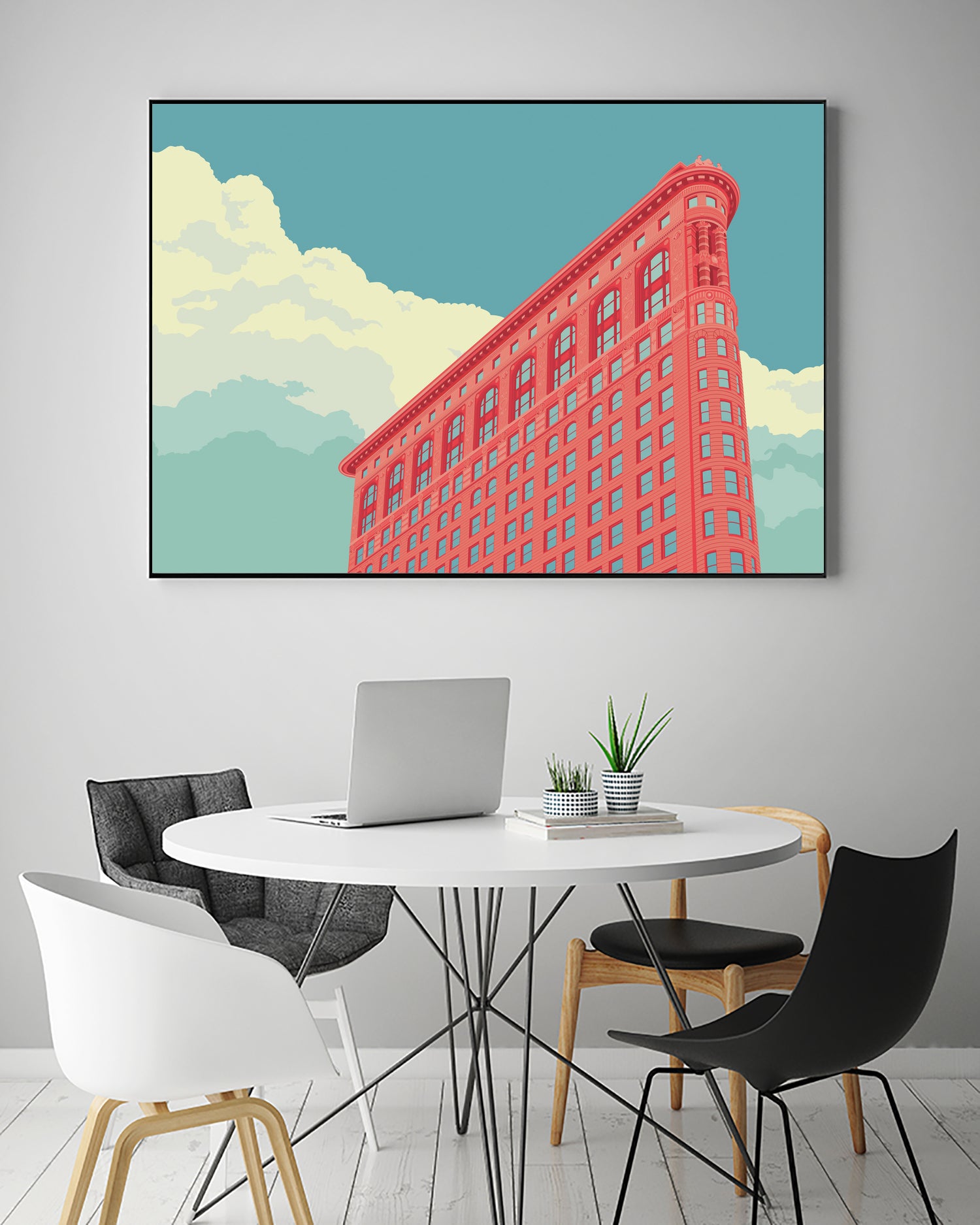 Flatiron Building by Remko Heemskerk on GIANT ART - vector illustration