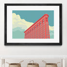 Flatiron Building by Remko Heemskerk on GIANT ART - vector illustration