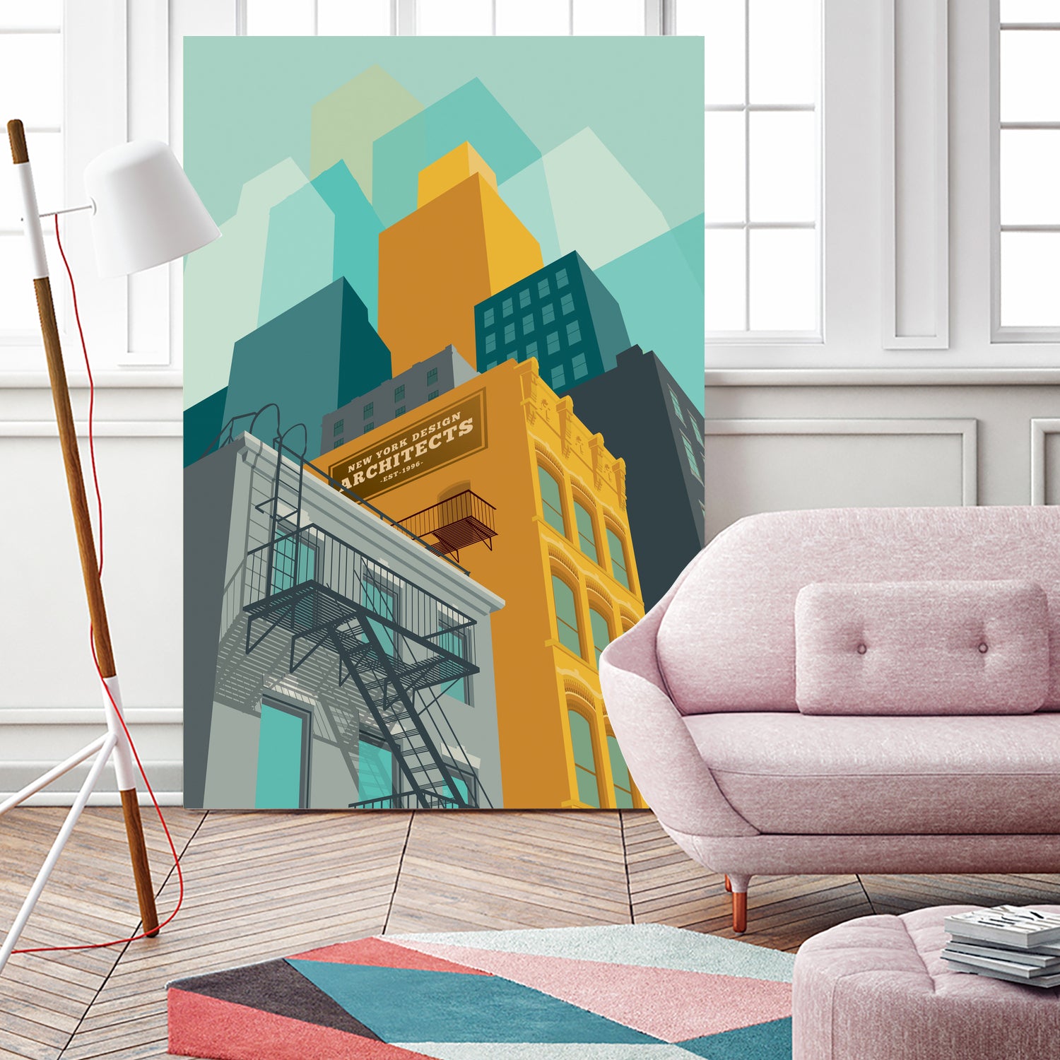 Tribeca by Remko Heemskerk on GIANT ART - vector illustration