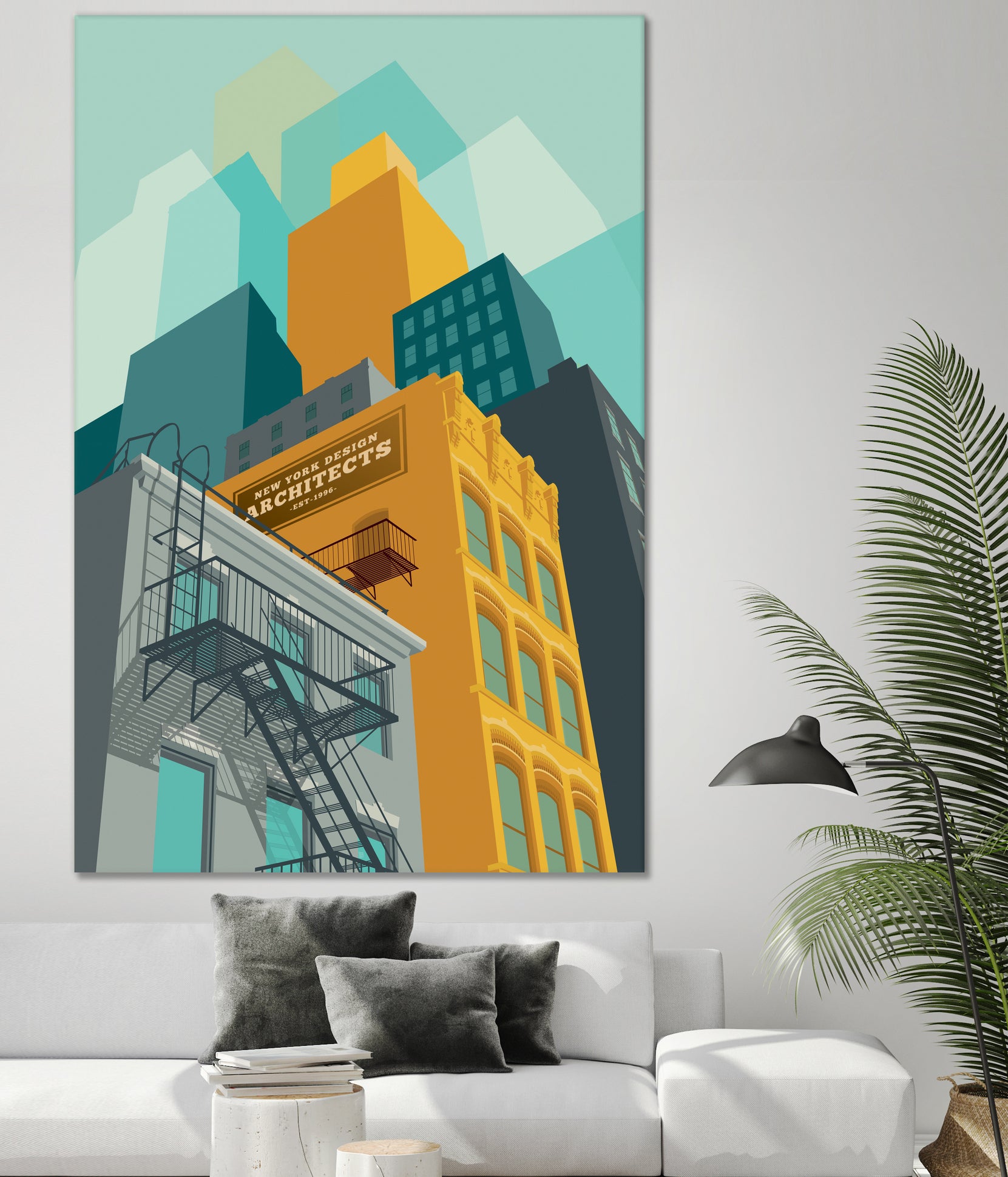 Tribeca by Remko Heemskerk on GIANT ART - vector illustration