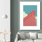 Flatiron Building 2 by Remko Heemskerk on GIANT ART - vector illustration