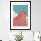 Flatiron Building 2 by Remko Heemskerk on GIANT ART - vector illustration