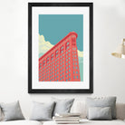 Flatiron Building 2 by Remko Heemskerk on GIANT ART - vector illustration