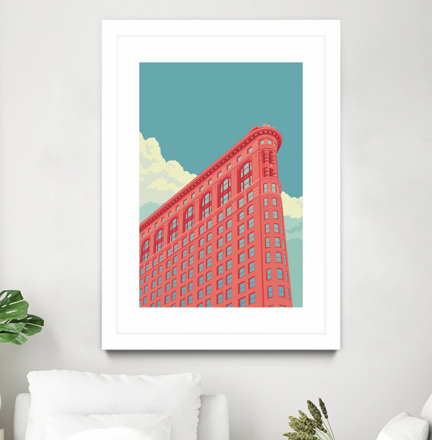 Flatiron Building 2 by Remko Heemskerk on GIANT ART - vector illustration