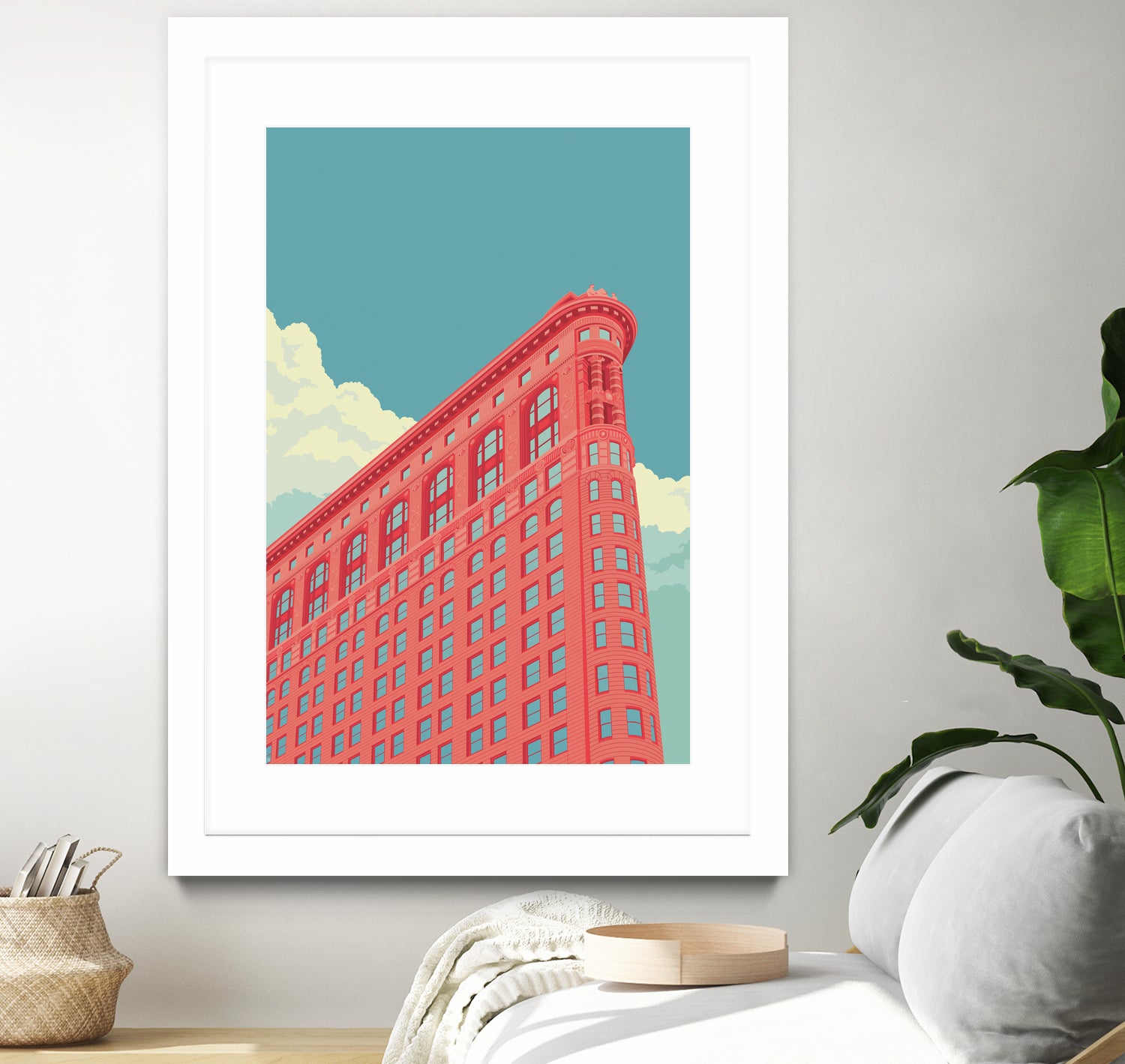 Flatiron Building 2 by Remko Heemskerk on GIANT ART - vector illustration