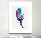 Lupus lupus by Robert Farkas on GIANT ART - blue digital painting