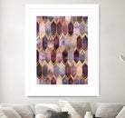 Dreamy Stained Glass 1 by Elisabeth Fredriksson on GIANT ART - fuchsia digital painting