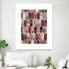 Dreamy Stained Glass 1 by Elisabeth Fredriksson on GIANT ART - fuchsia digital painting