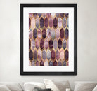 Dreamy Stained Glass 1 by Elisabeth Fredriksson on GIANT ART - fuchsia digital painting