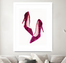 Dancing Shoes by Sara Eshak on GIANT ART - pink photo illustration